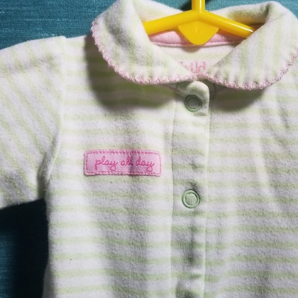 Newborn Girls Pajama Trio - Picture 6 of 8